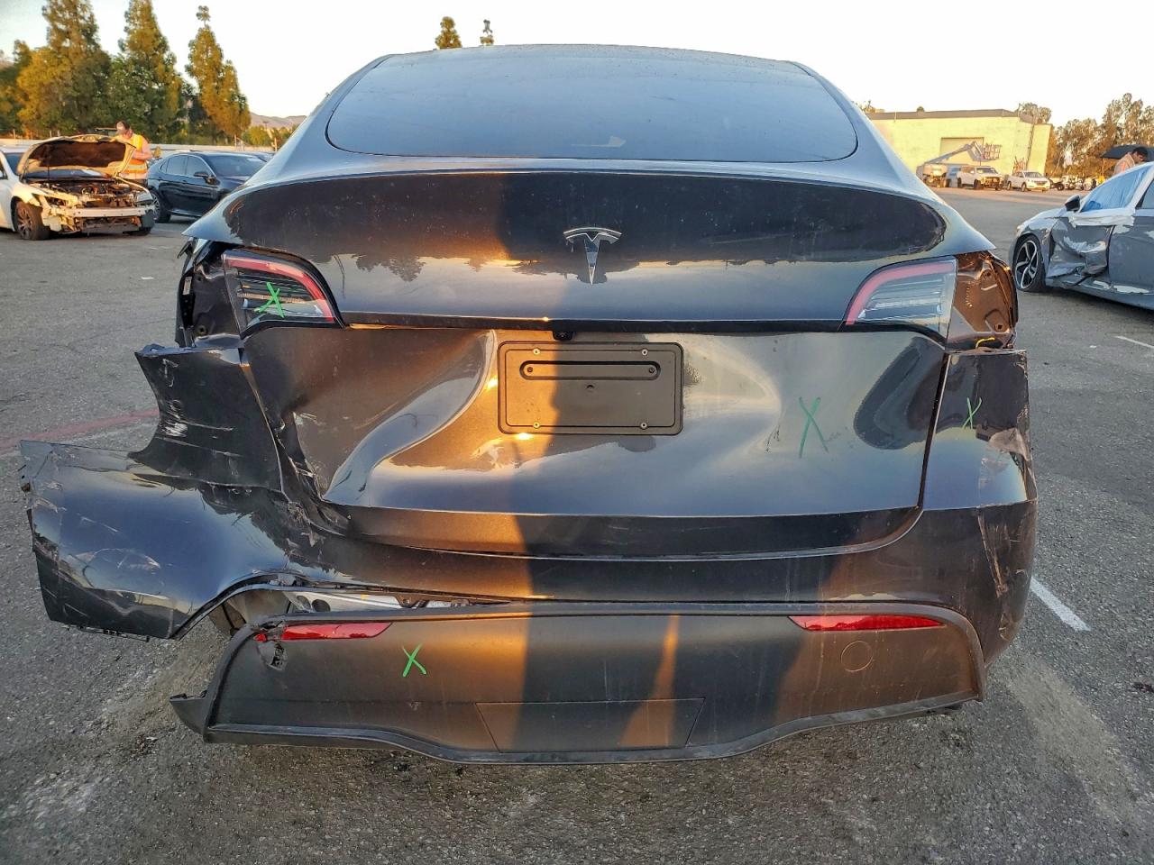 2025 Tesla Model Y VIN: 7SAYGDED3SF218281 Lot: 93929205