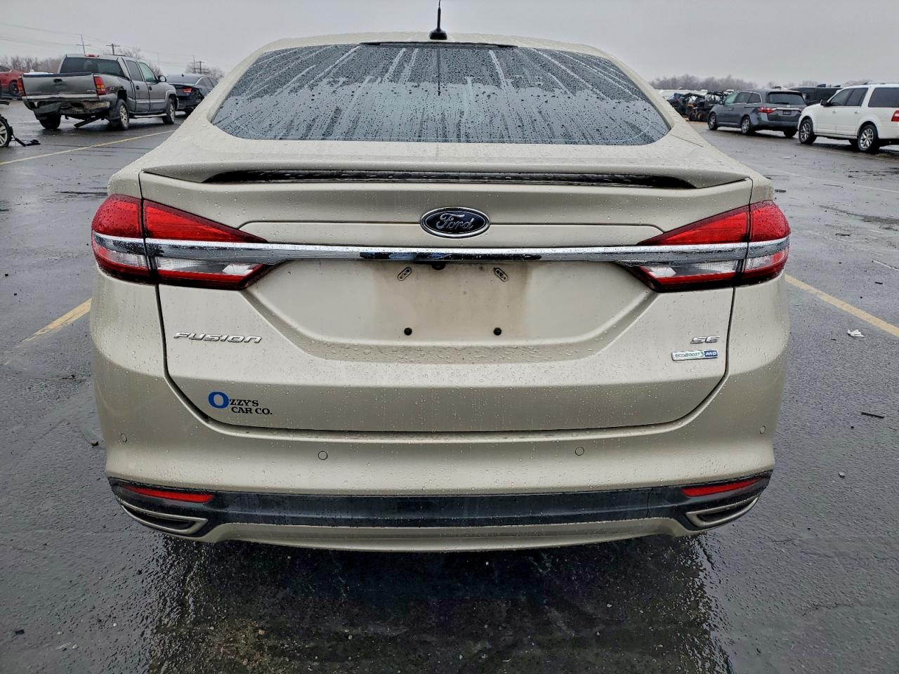 2017 Ford Fusion Se VIN: 3FA6P0T96HR351058 Lot: 95136755