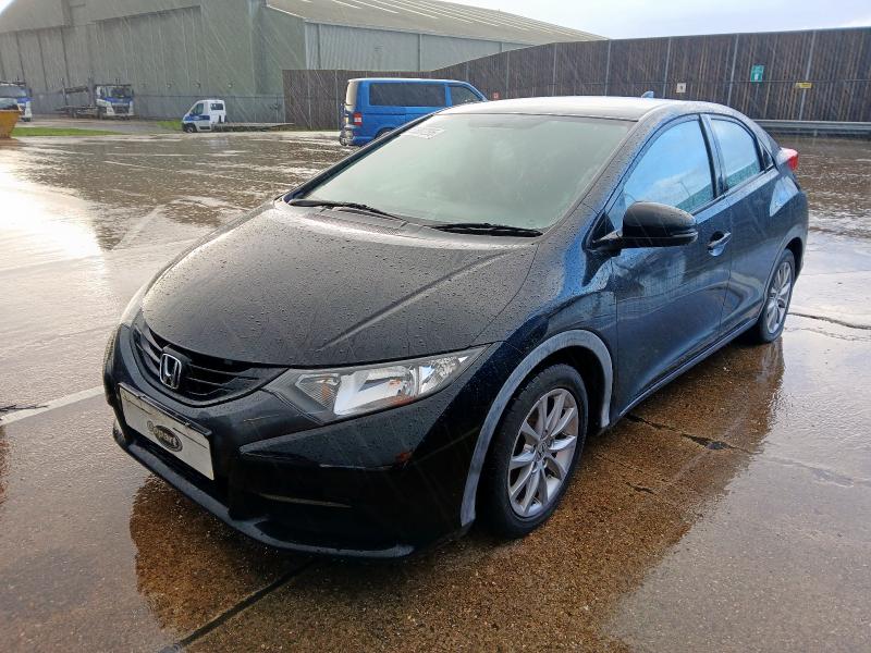 2013 HONDA CIVIC 1.8 I-VTEC SE 5DR for sale at Copart NEWBURY