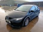 2013 HONDA CIVIC 1.8 I-VTEC SE 5DR for sale at Copart NEWBURY