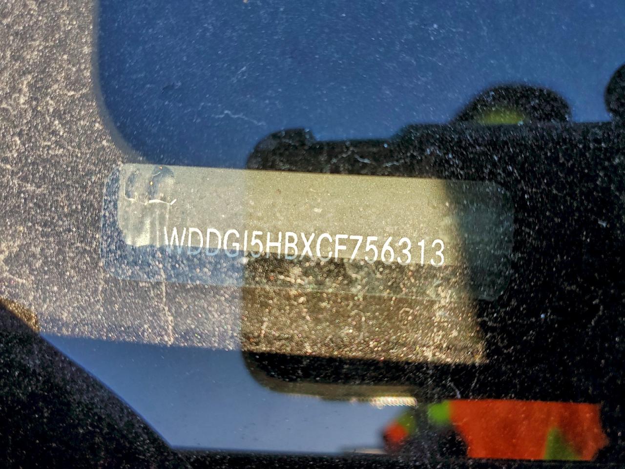 2012 Mercedes-Benz C 350 VIN: WDDGJ5HBXCF756313 Lot: 95798345