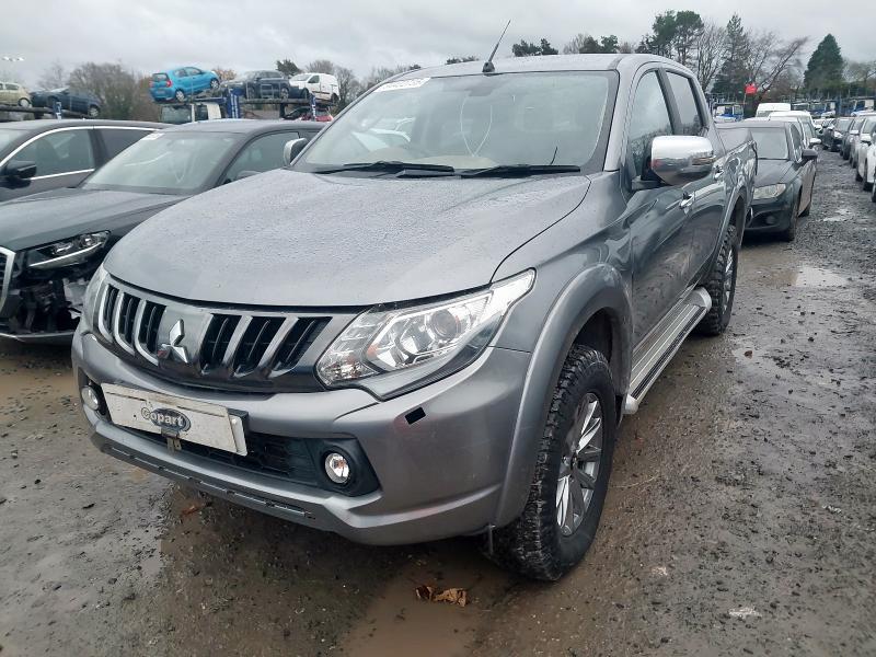2018 MITSUBISHI L200 DOUBLE CAB DI-D 178 WARRIOR 4WD AUTO for sale at Copart WOLVERHAMPTON