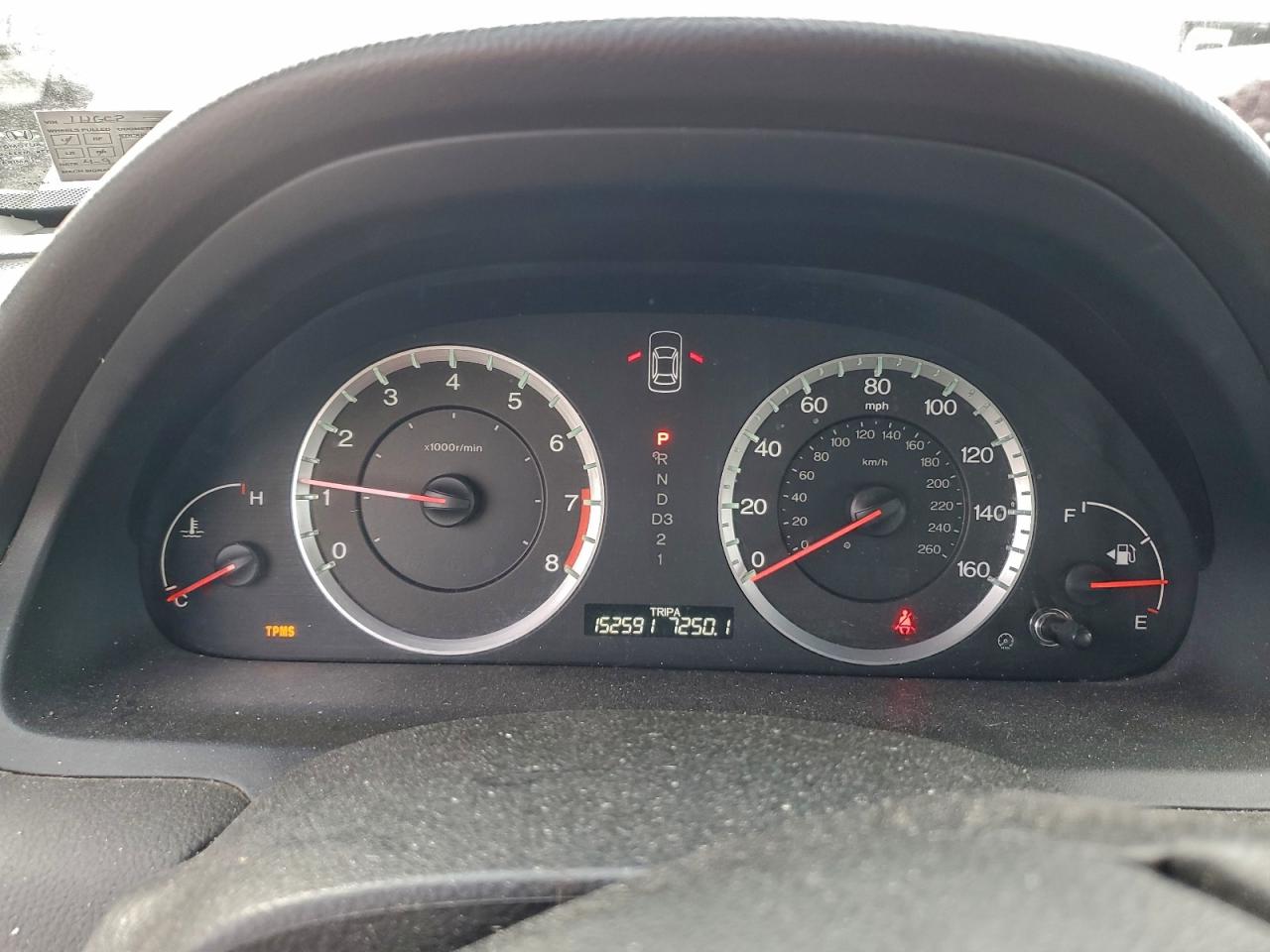 2009 Honda Accord Exl VIN: 1HGCP36839A026883 Lot: 95198185