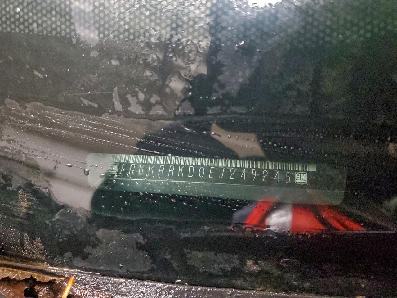 2014 GMC Acadia Slt-1 VIN: 1GKKRRKD0EJ249245 Lot: 94642855