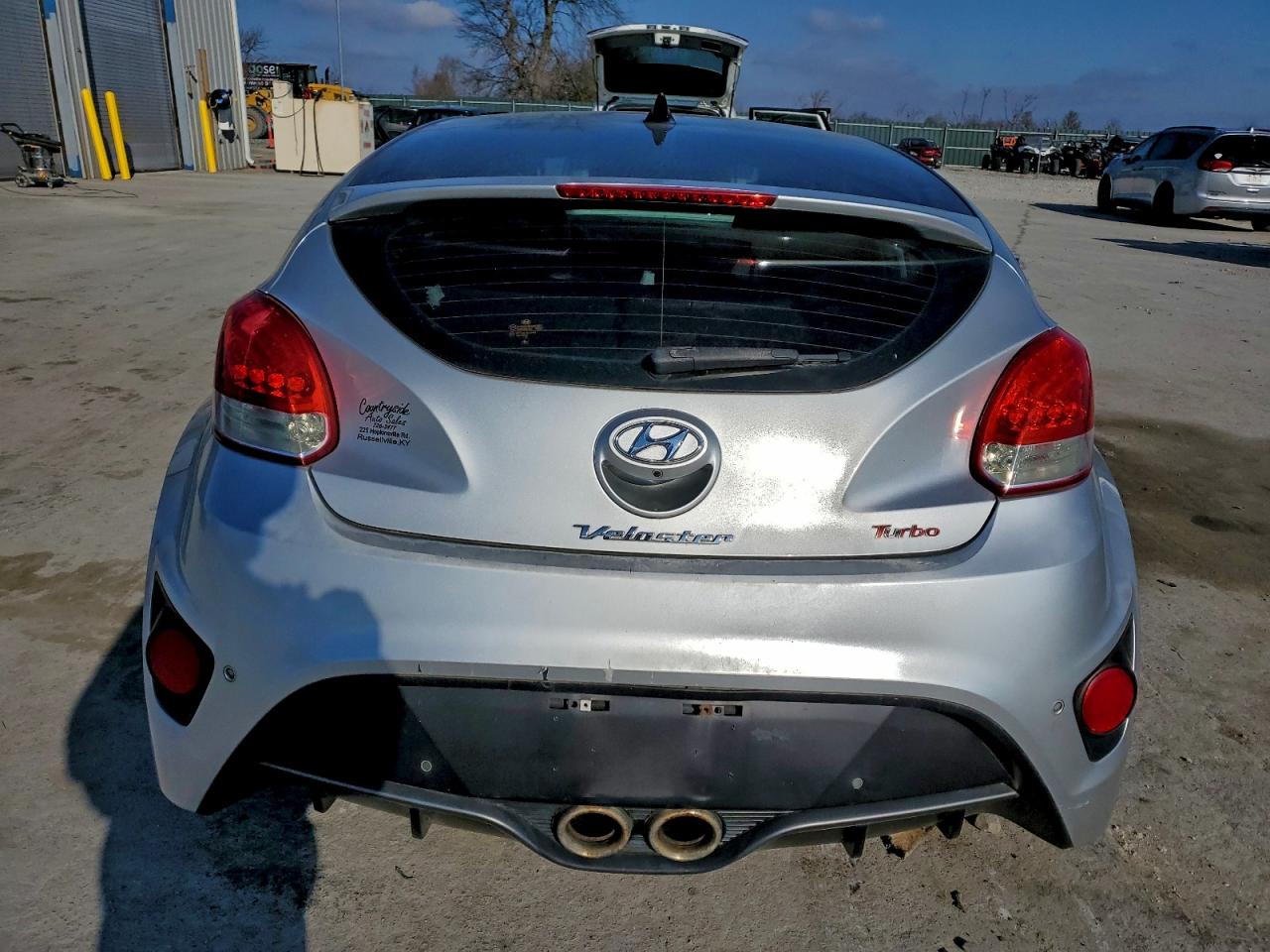 2013 Hyundai Veloster Turbo VIN: KMHTC6AE6DU101510 Lot: 96235225