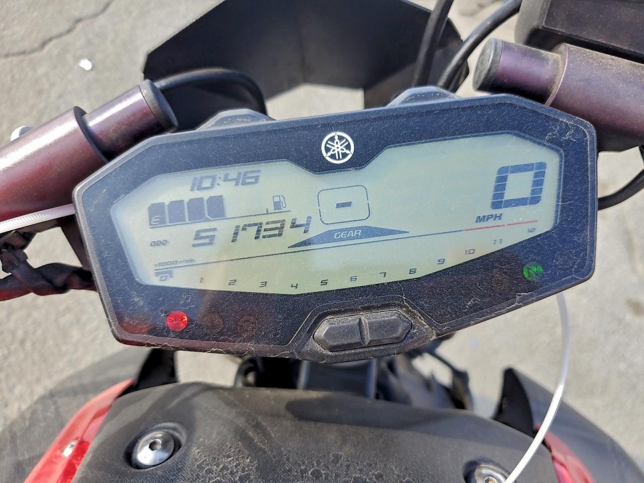 2015 Yamaha Fz07 C VIN: JYARM06Y5FA001345 Lot: 94501405