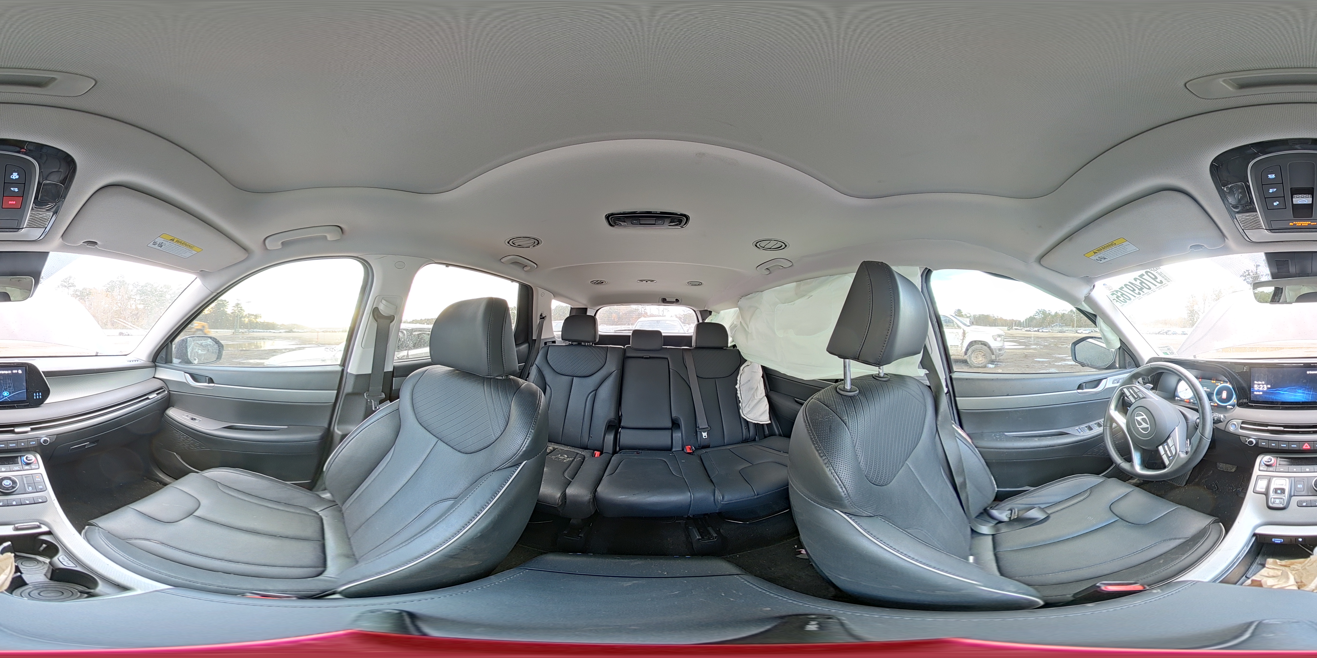 2024 Hyundai Palisade Sel Premium VIN: KM8R44GE7RU691288 Lot: 97649765