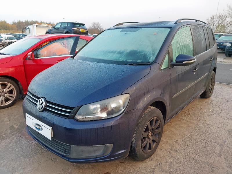 2012 VOLKSWAGEN TOURAN 1.6 TDI 105 S 5DR DSG for sale at Copart ST HELENS