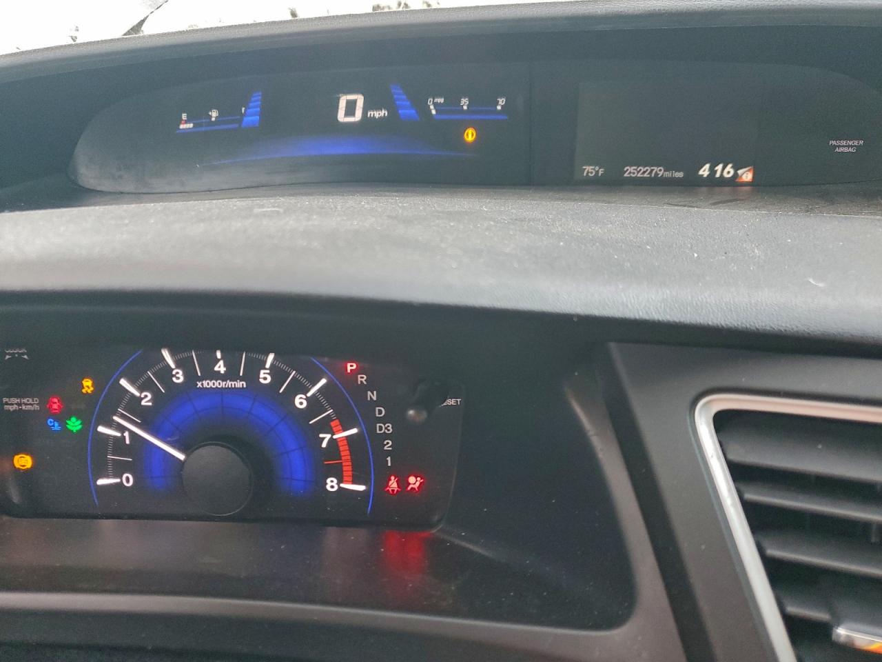 2013 Honda Civic Lx VIN: 19XFB2F59DE241801 Lot: 96622615