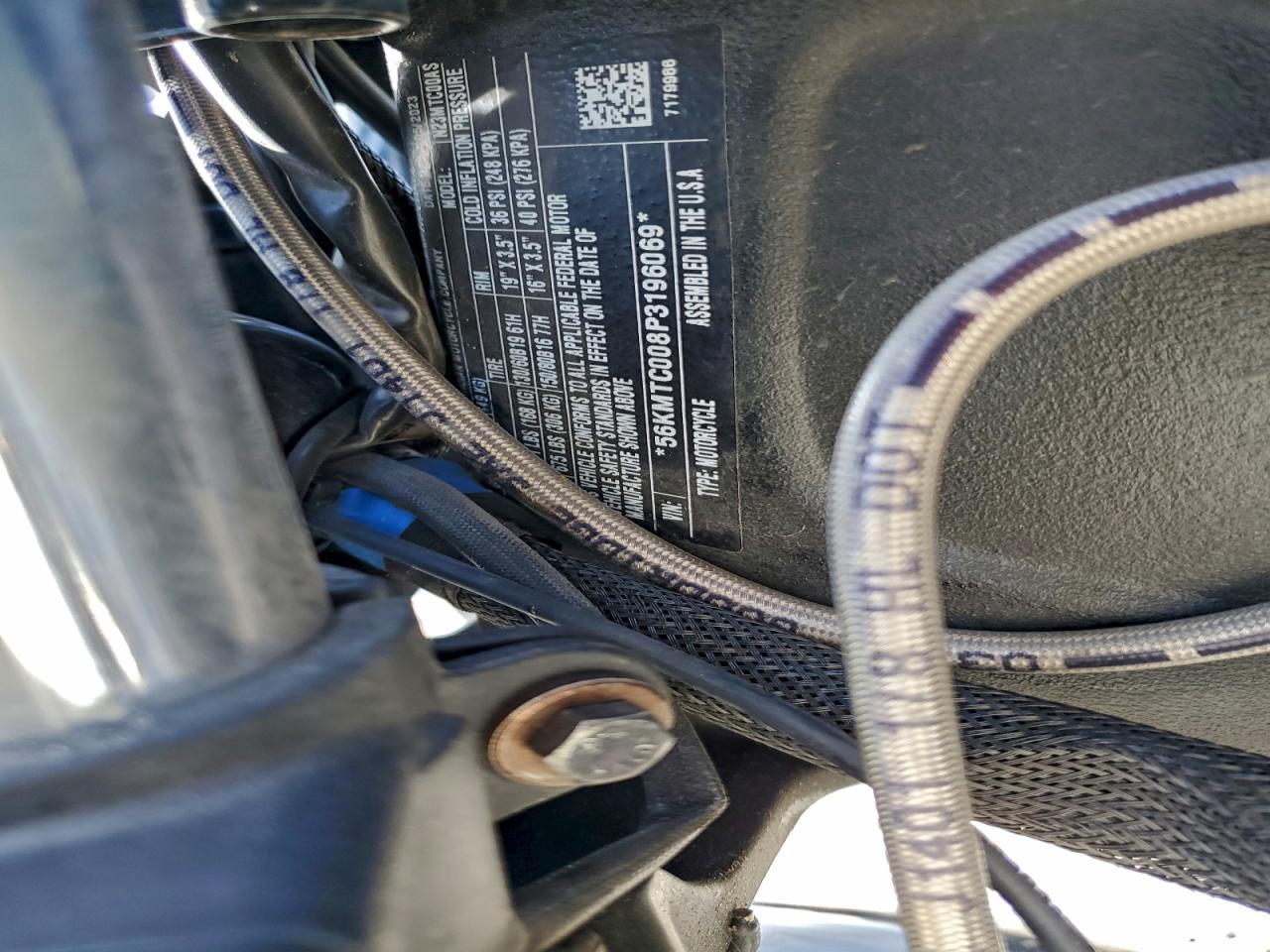 2023 Indian Motorcycle Co. Scout Rogue Abs VIN: 56KMTC008P3196069 Lot: 94276205