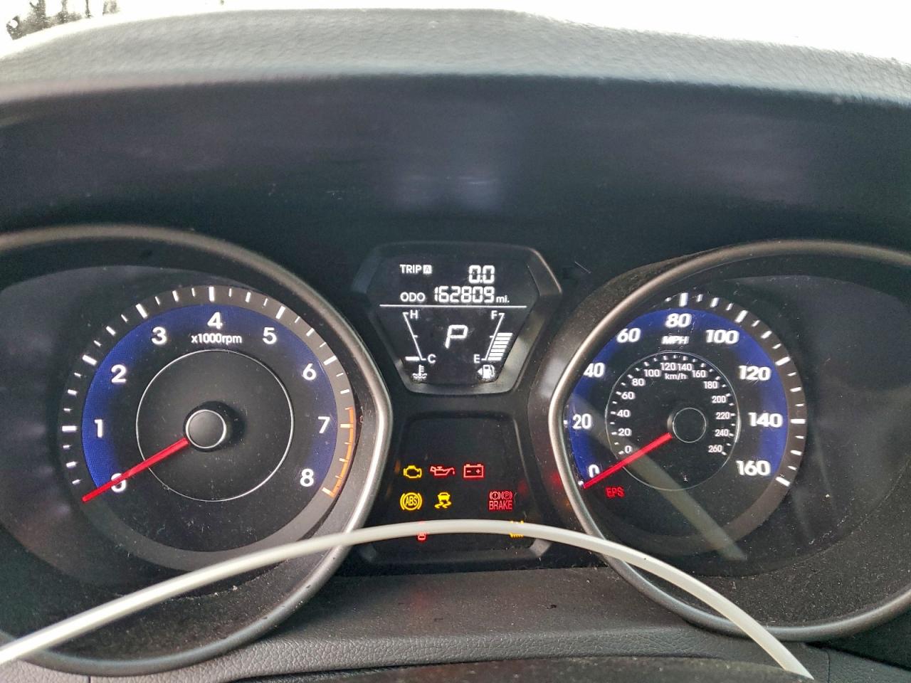 2013 Hyundai Elantra Gls VIN: 5NPDH4AE5DH308009 Lot: 96953475