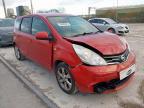2010 NISSAN NOTE 1.4 N-TEC 5DR for sale at Copart ST HELENS