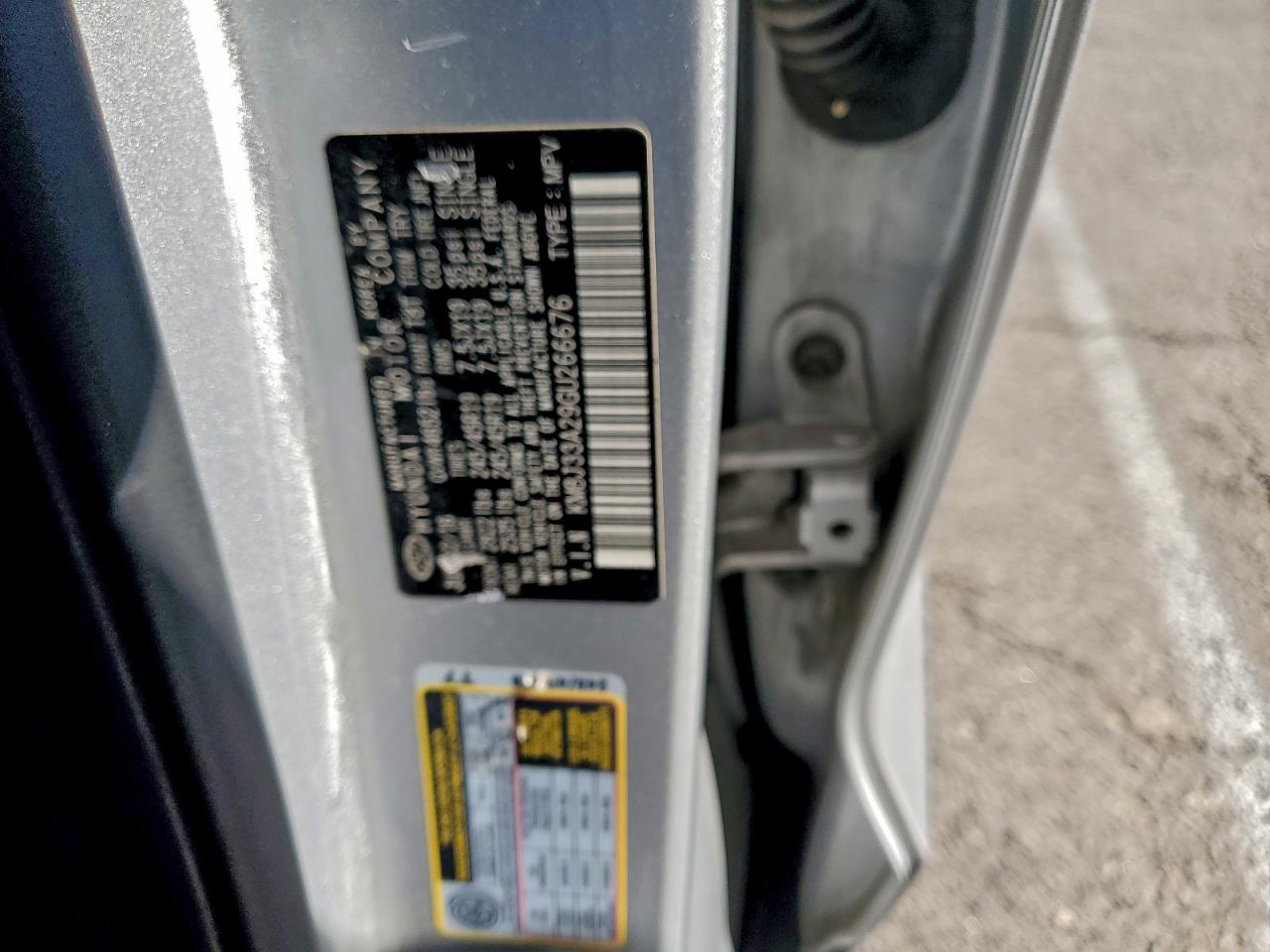 2016 Hyundai Tucson Limited VIN: KM8J33A29GU266676 Lot: 96515045