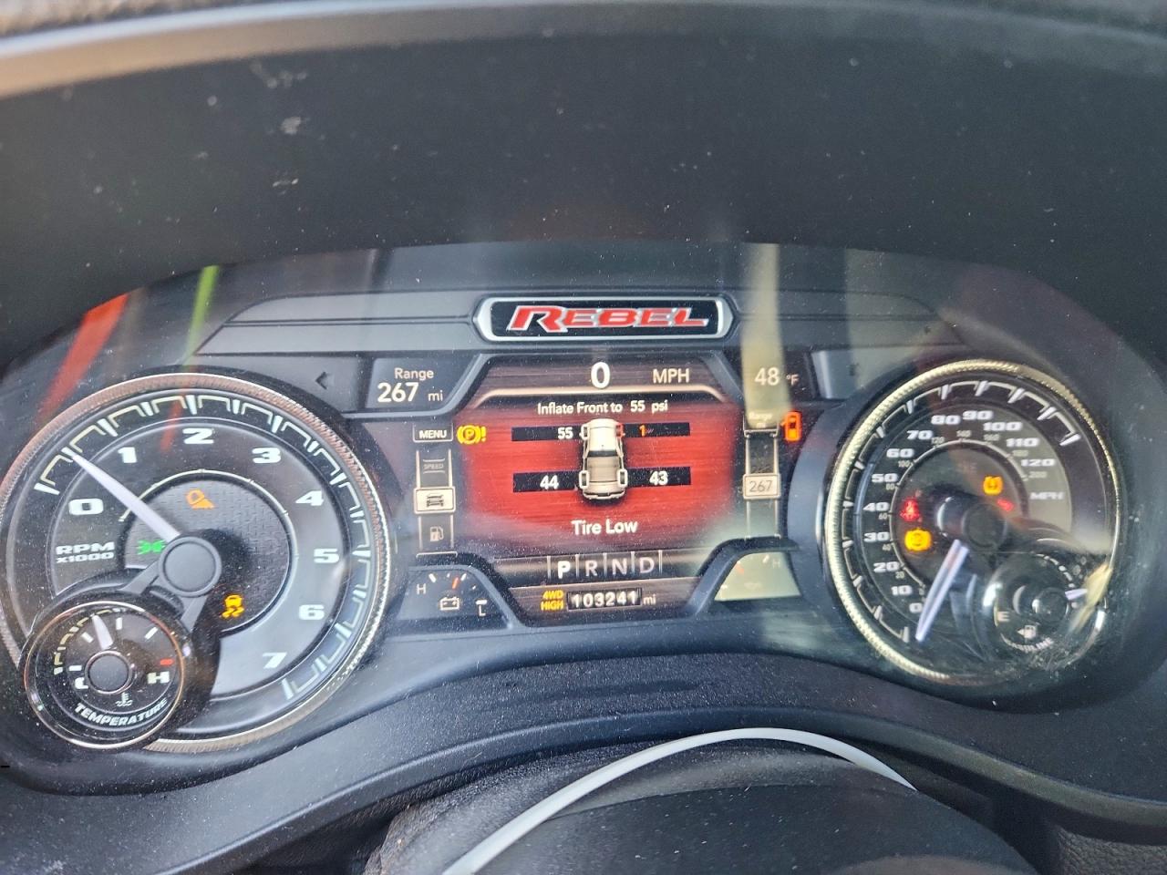 2020 Ram 1500 Rebel VIN: 1C6SRFLT6LN287589 Lot: 95770265