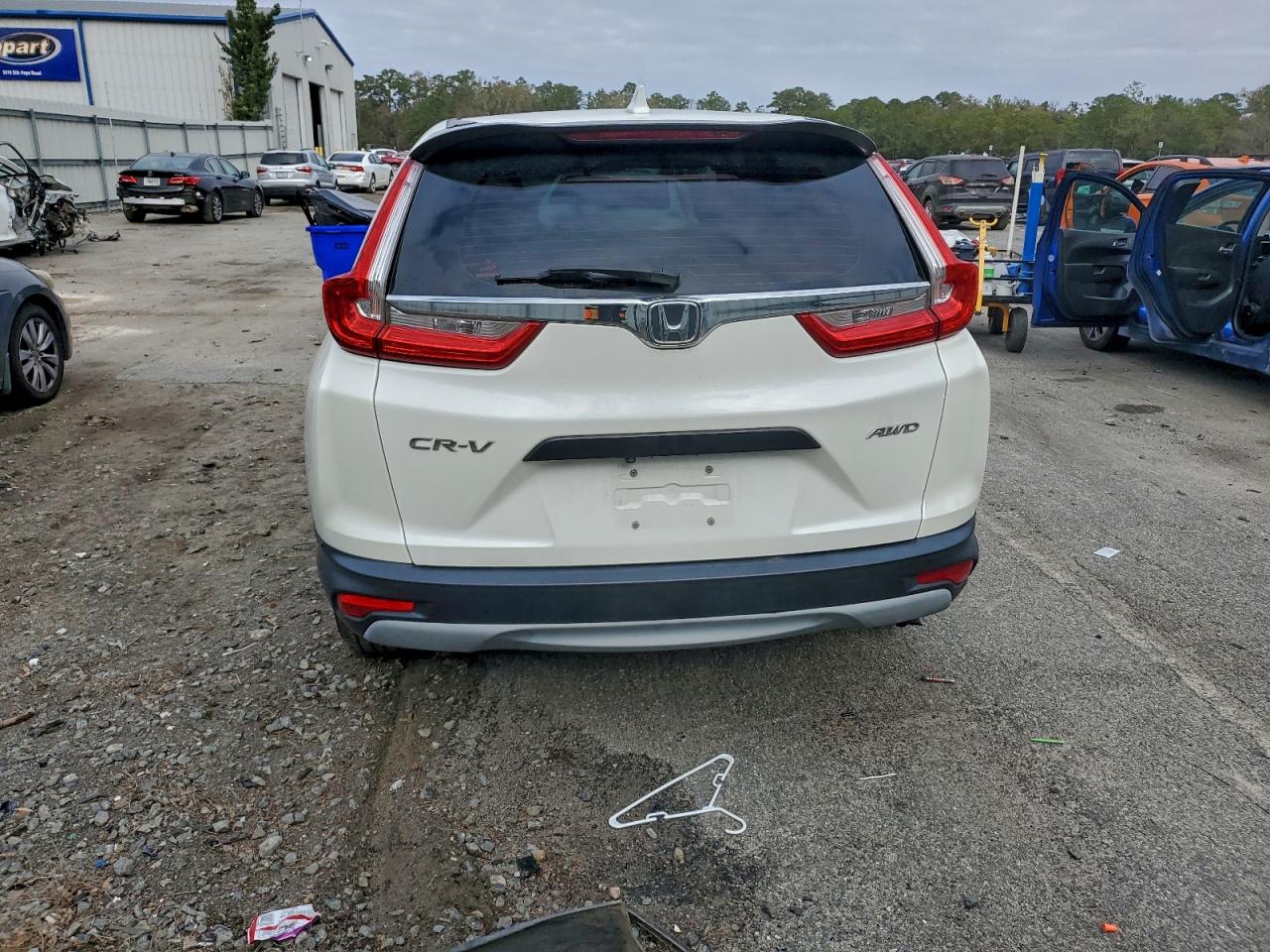 2017 Honda Cr-V Lx VIN: 5J6RW6H30HL006571 Lot: 93608795