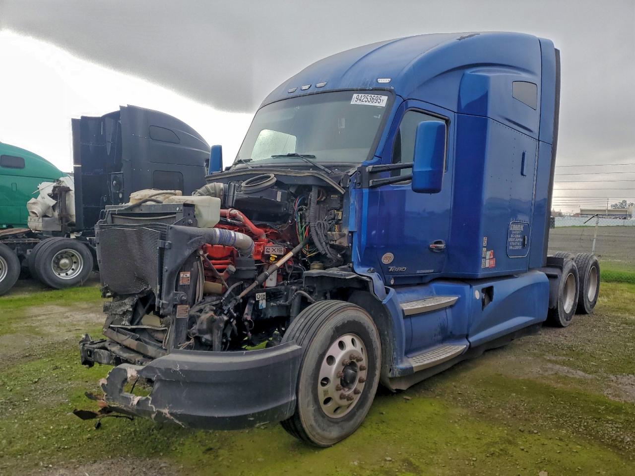 2018 Kenworth Construction T680 VIN: 1XKYD49X7JJ206107 Lot: 94253695