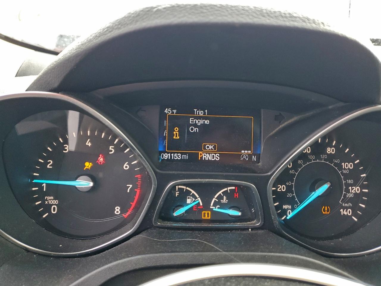 2017 Ford Escape Titanium VIN: 1FMCU9J9XHUD32384 Lot: 95774425