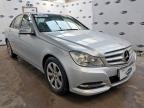 2013 MERCEDES-BENZ C CLASS C180 BLUEEFFICIENCY EXECUTIVE SE 4DR for sale at Copart BELFAST