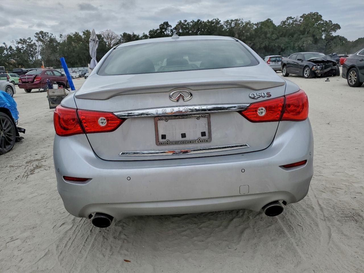 2017 Infiniti Q50 Red Sport 400 VIN: JN1FV7AP3HM851295 Lot: 94931325