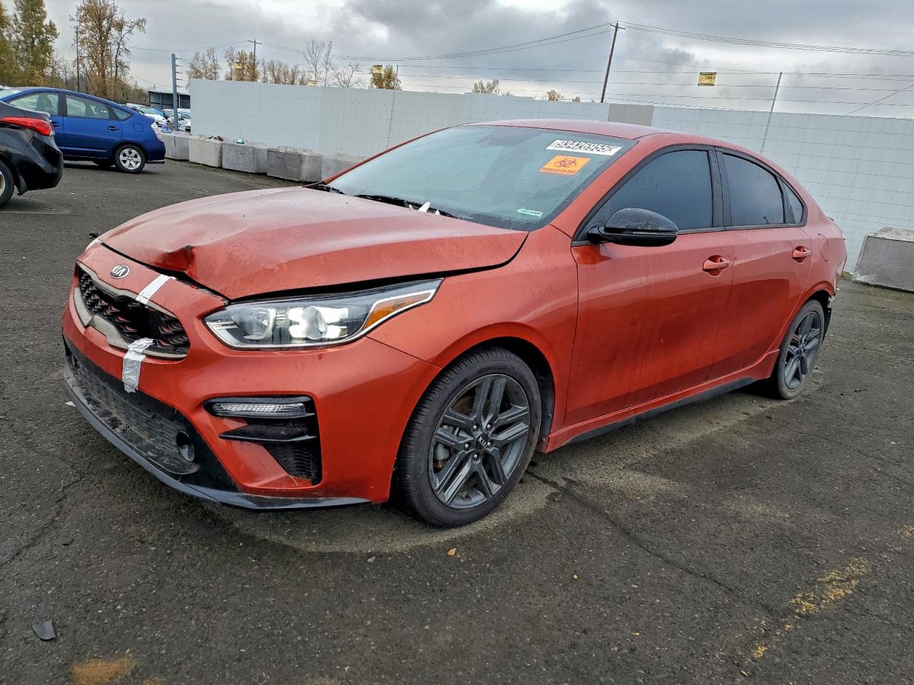 2021 Kia Forte Gt Line VIN: 3KPF34AD2ME401203 Lot: 93426955