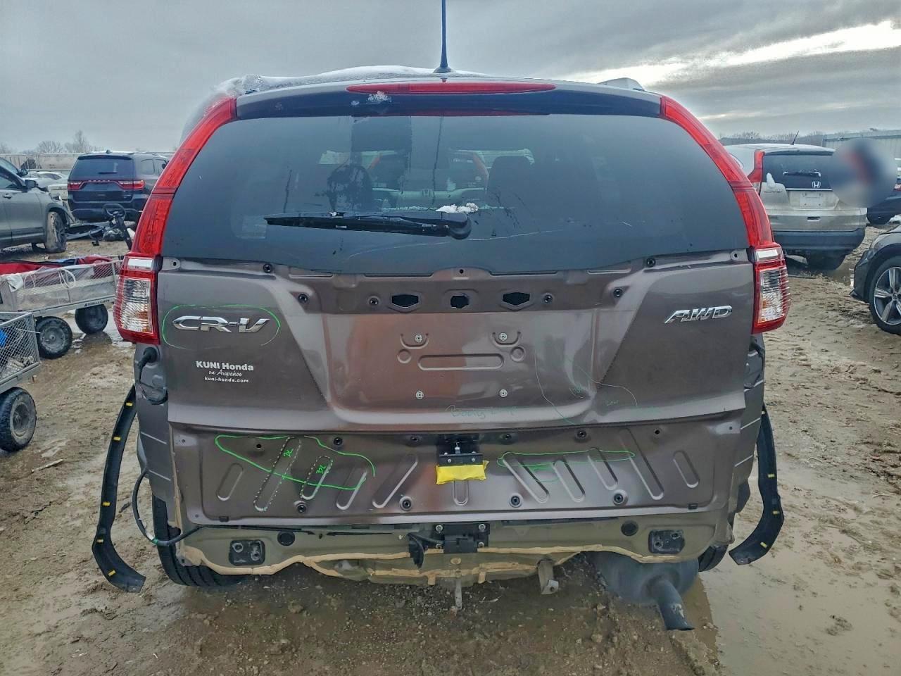 2016 Honda Cr-V Touring VIN: 5J6RM4H97GL067798 Lot: 94390235