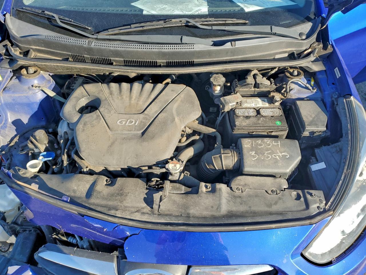 2012 Hyundai Accent Gls VIN: KMHCT5AE2CU057028 Lot: 95484195