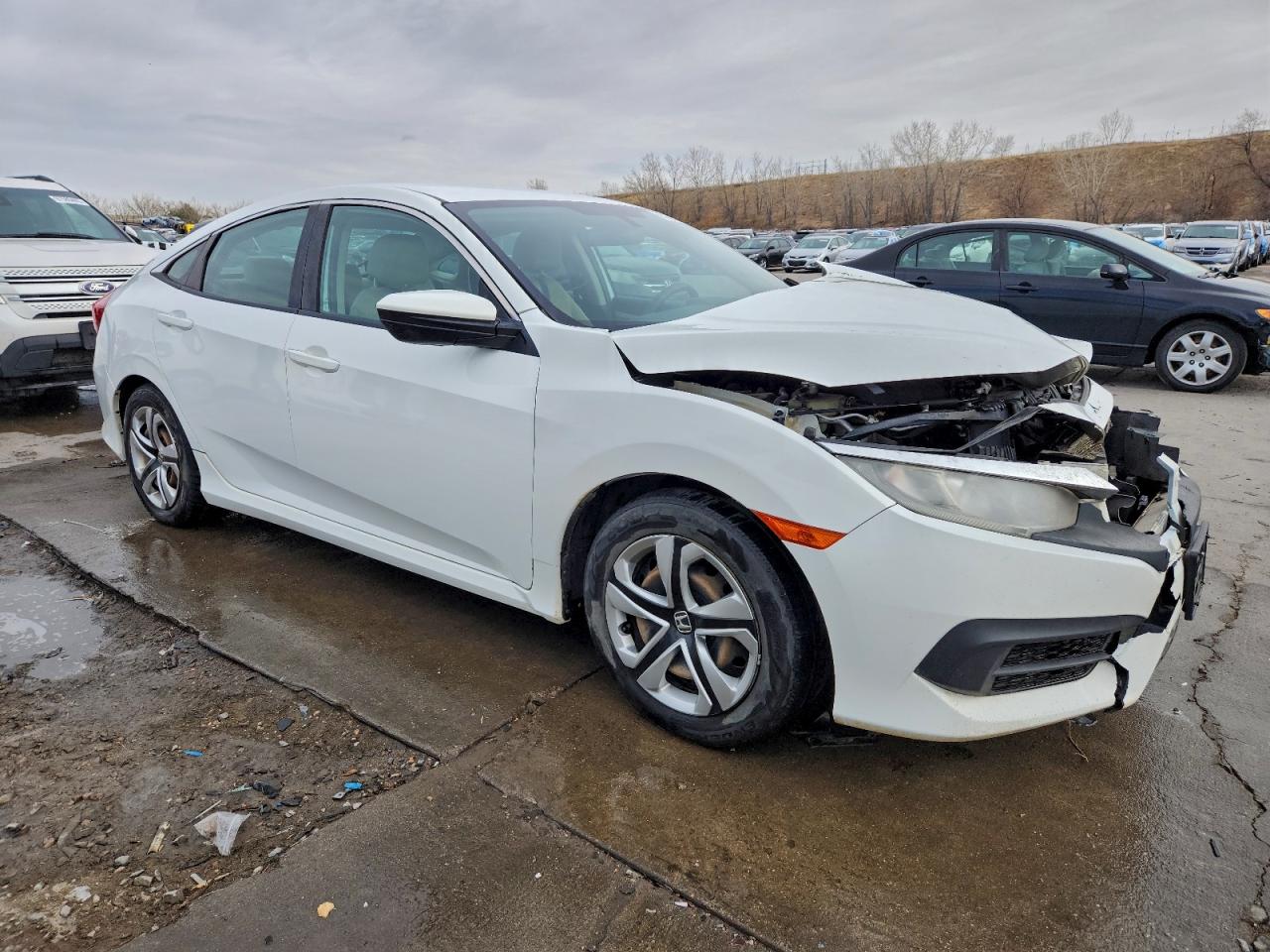 2016 Honda Civic Lx VIN: 19XFC2F57GE022451 Lot: 97052575
