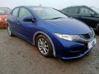 2012 HONDA CIVIC 2.2 I-DTEC SE 5DR for sale at Copart PETERLEE