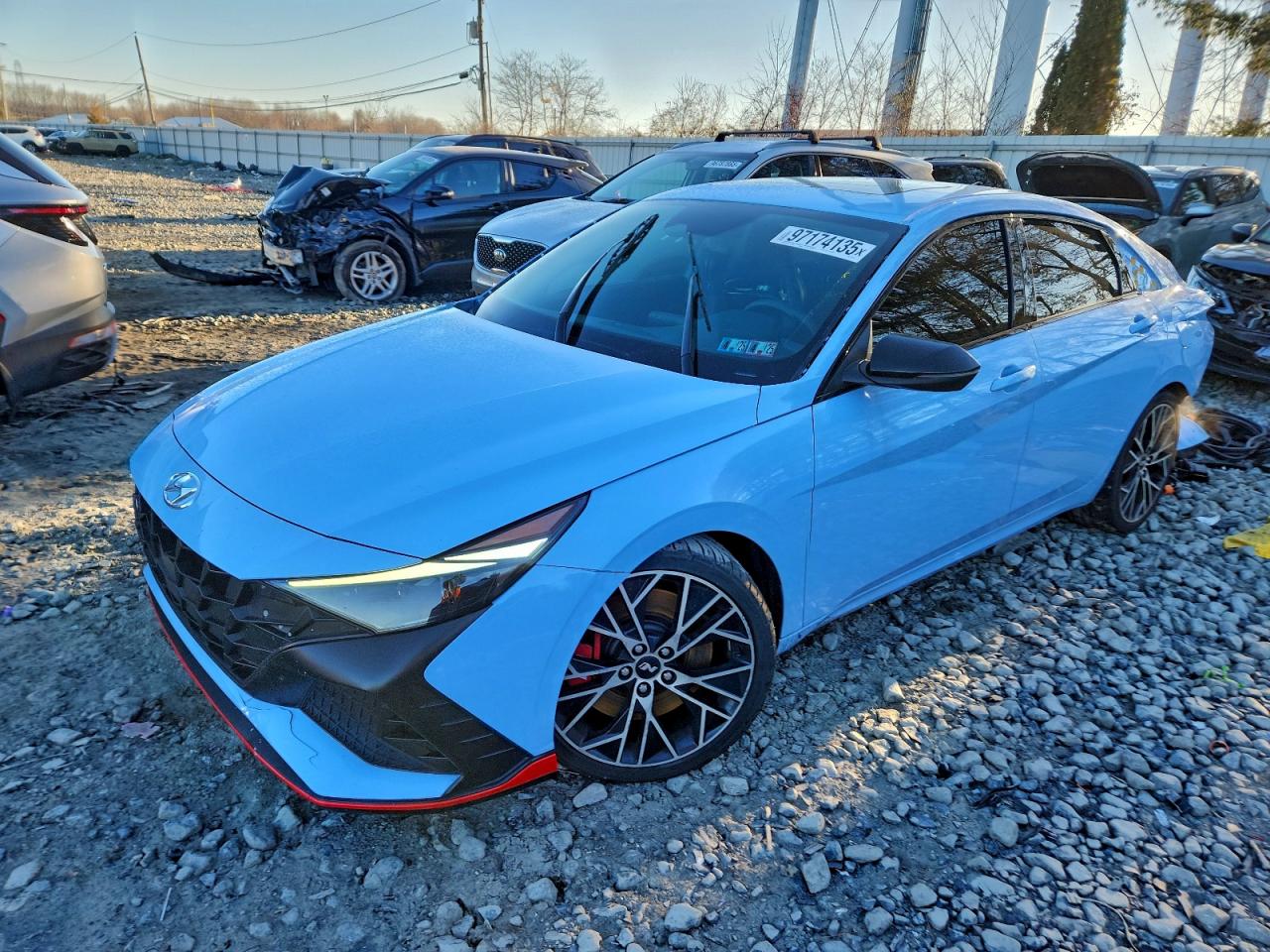 2023 Hyundai Elantra N VIN: KMHLW4AK8PU010342 Lot: 97174135