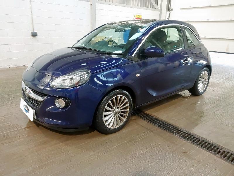 2014 VAUXHALL ADAM 1.2I GLAM 3DR for sale at Copart EAST KILBRIDE