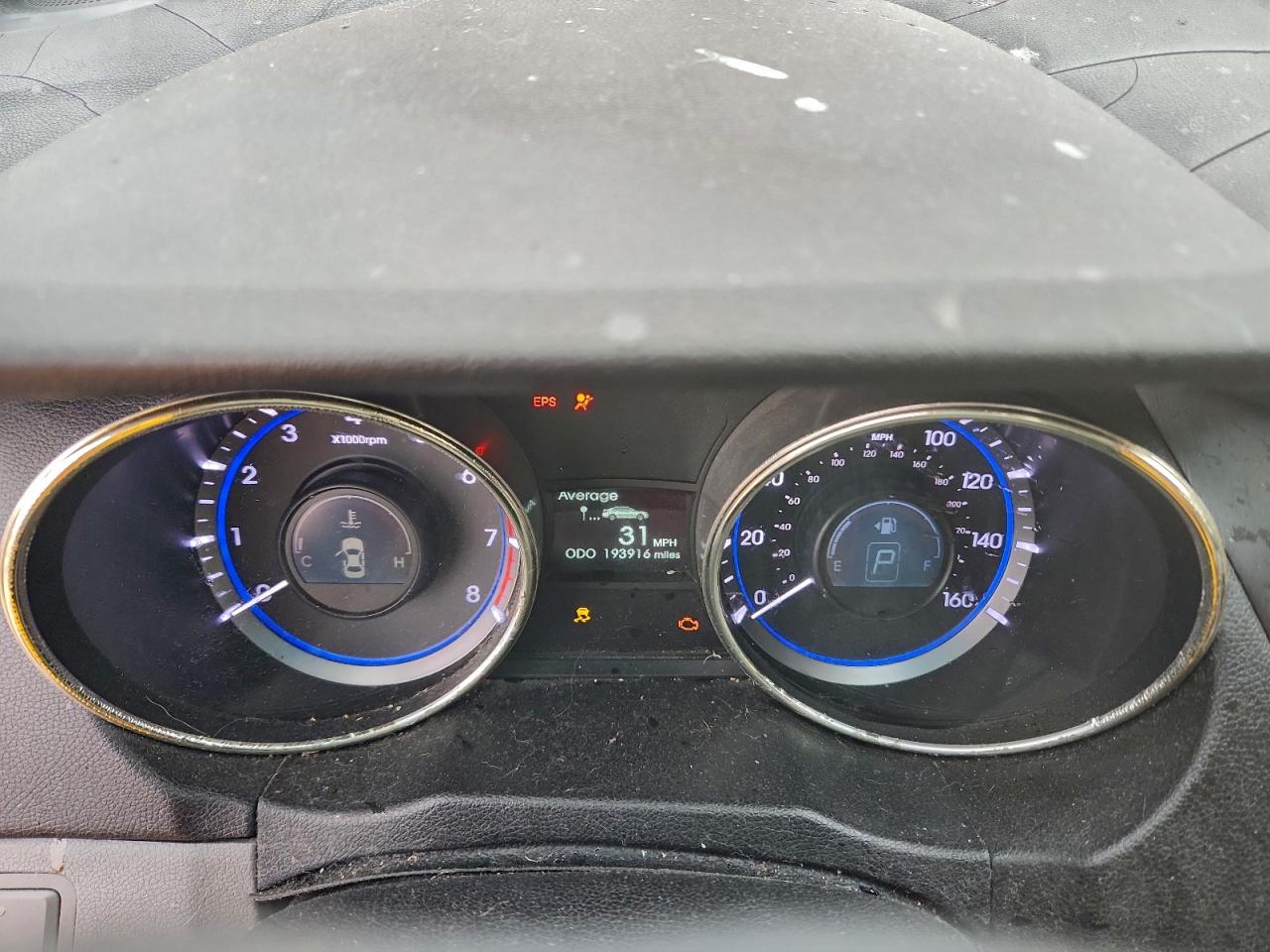 2012 Hyundai Sonata Gls VIN: 5NPEB4AC2CH332318 Lot: 97714905