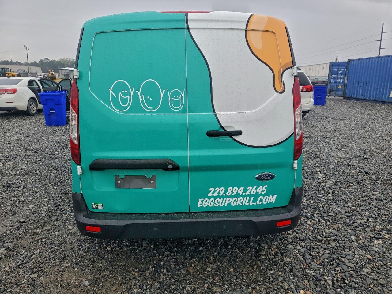 2019 Ford Transit Connect Delivery Van VIN: NM0LS7F77K1422636 Lot: 95200695