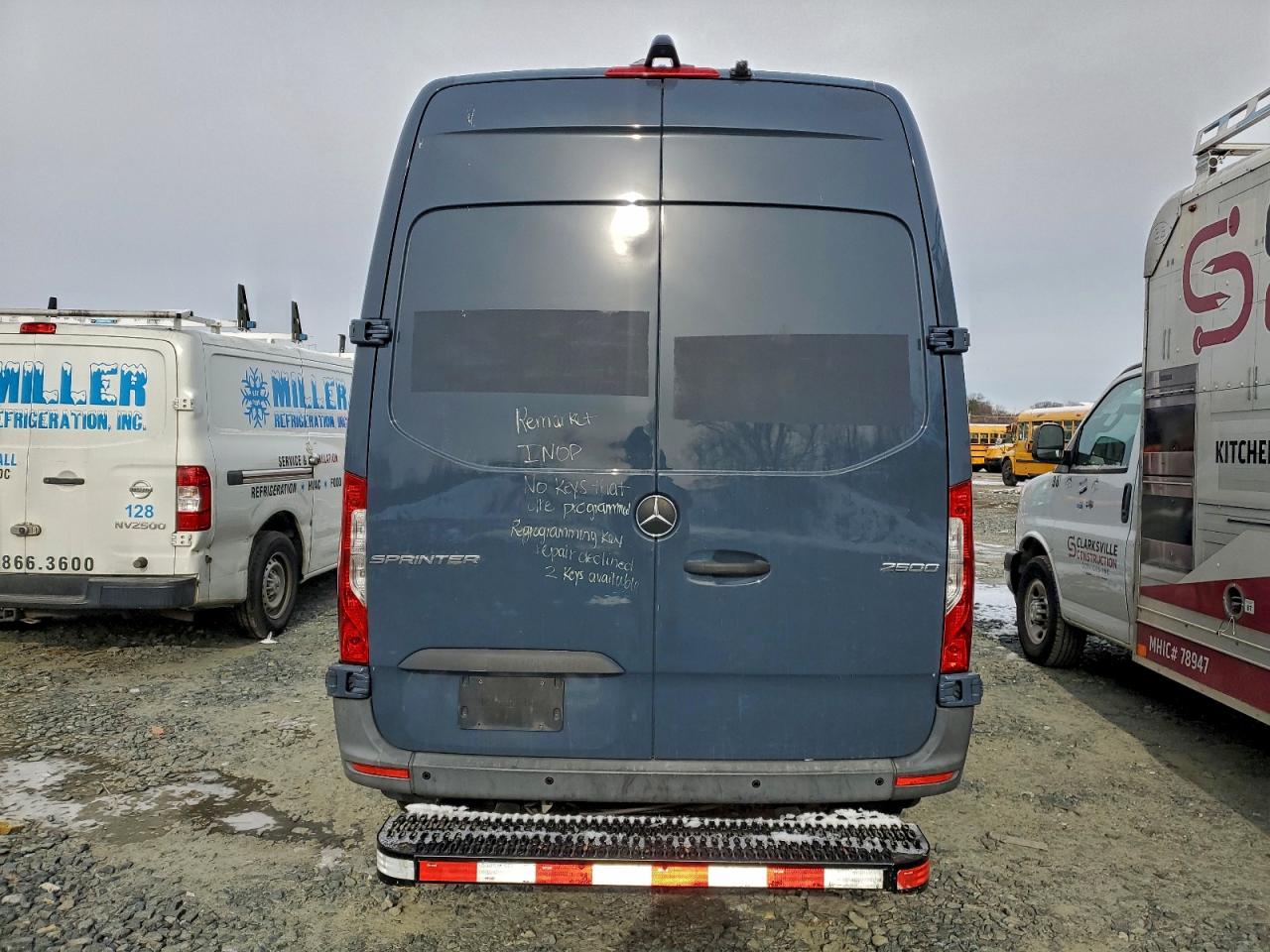 2019 Mercedes-Benz Sprinter 2500/3500 VIN: WD4PF0CD8KT004610 Lot: 96590795