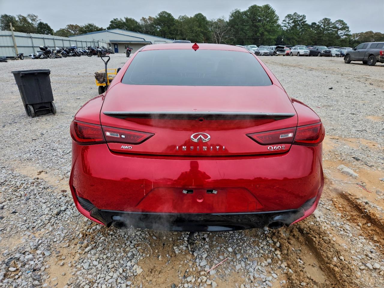 2017 Infiniti Q60 Red Sport 400 VIN: JN1FV7EL0HM701510 Lot: 94303365