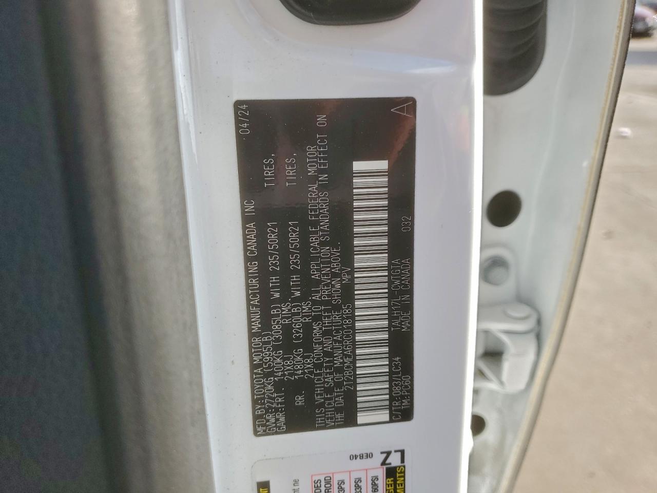 2024 Lexus Rx 500H F Sport VIN: 2T2BCMEA6RC018185 Lot: 94807965