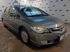 2008 HONDA CIVIC 1.4 I-DSI ES 4DR IMA CVT AUTO for sale at Copart BELFAST