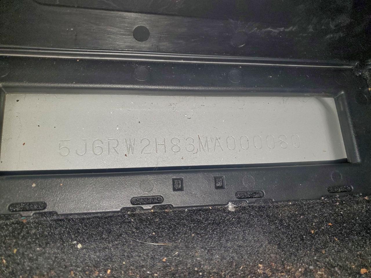 2021 Honda Cr-V Exl VIN: 5J6RW2H83MA000080 Lot: 93937195