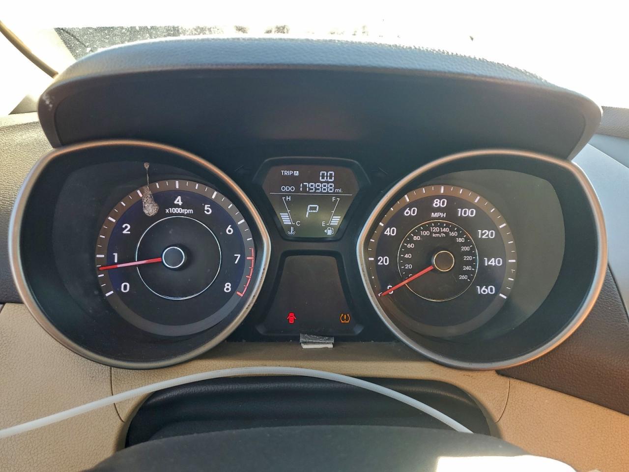 2013 Hyundai Elantra Gls VIN: 5NPDH4AE1DH419575 Lot: 96158835