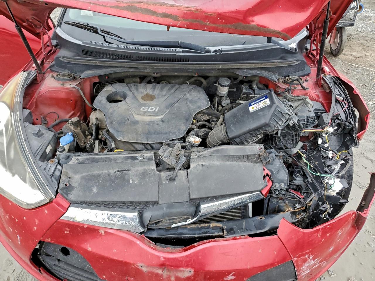 2016 Hyundai Veloster VIN: KMHTC6AD0GU260809 Lot: 94389205