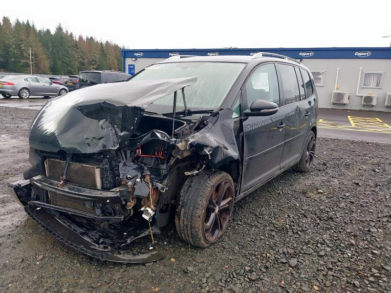 2012 VOLKSWAGEN TOURAN 1.6 TDI 105 SE 5DR for sale at Copart EAST KILBRIDE