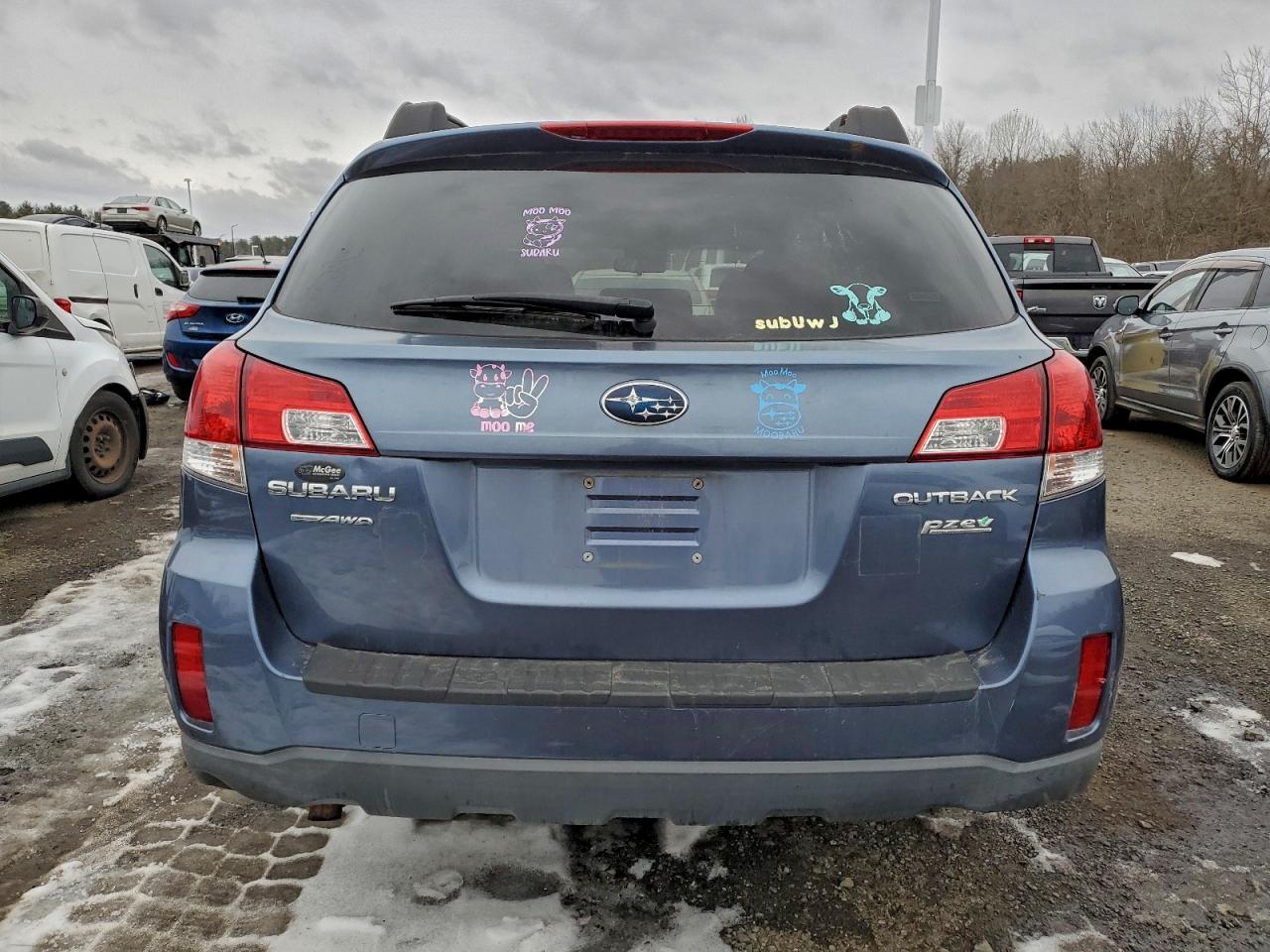 2013 Subaru Outback 2.5I Premium VIN: 4S4BRBCC4D3272552 Lot: 95450505