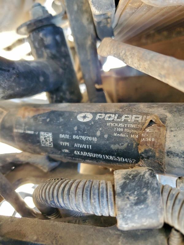 2019 POLARIS RANGER XP 1000 UTILITY VEHICLE