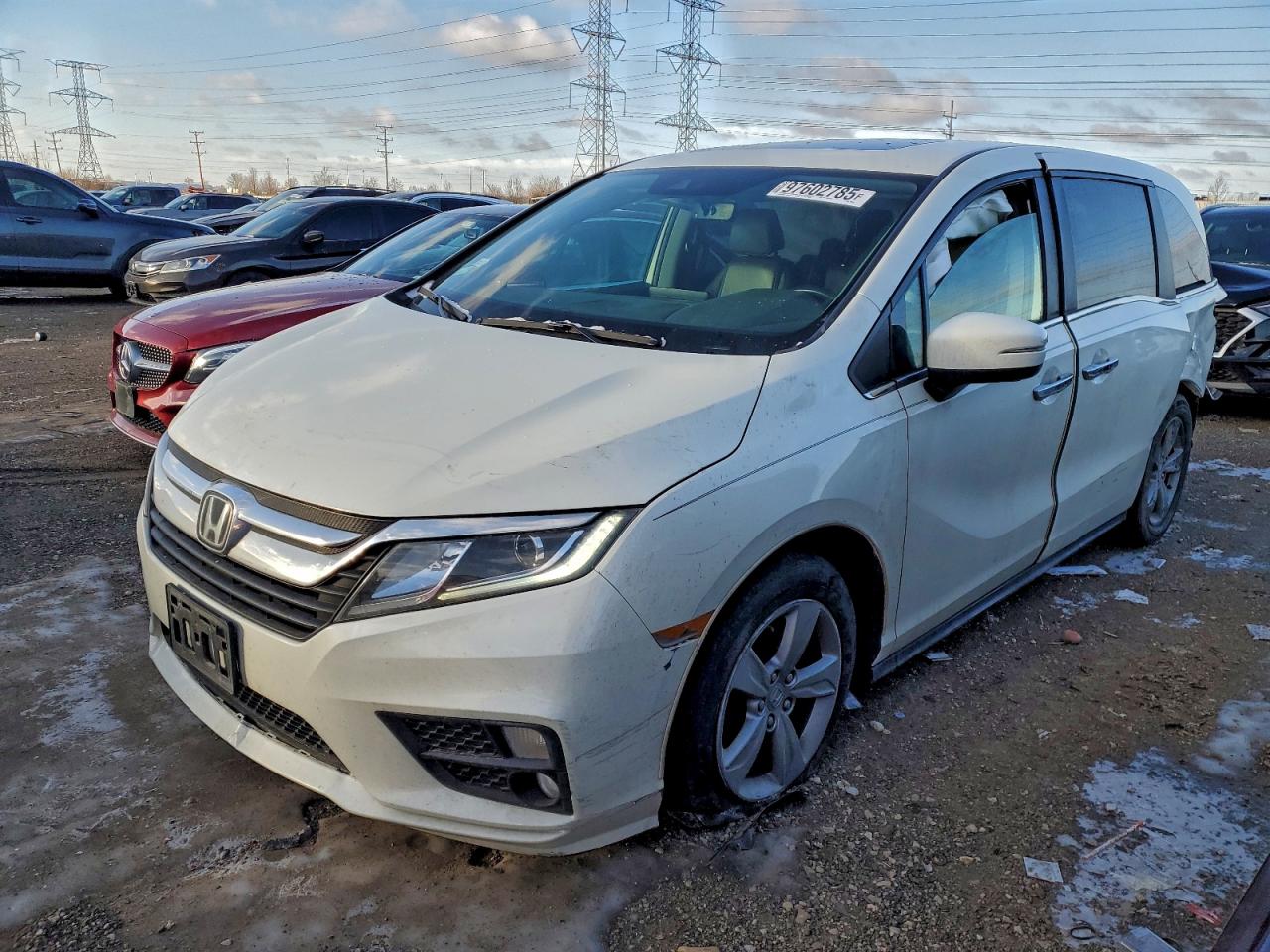 2018 Honda Odyssey Exl VIN: 5FNRL6H74JB053970 Lot: 97602785
