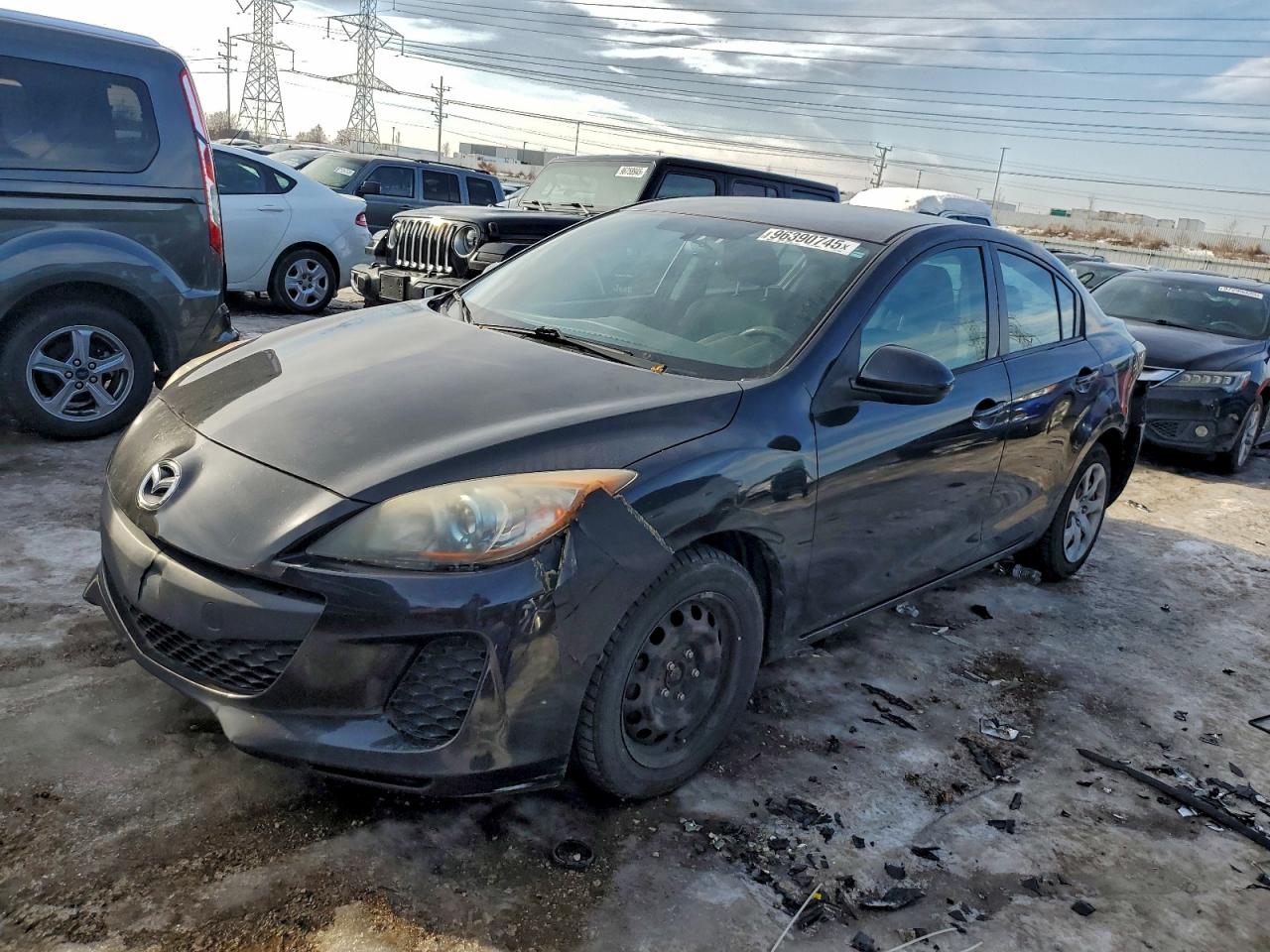 2013 Mazda 3 I VIN: JM1BL1U78D1765826 Lot: 96390745