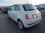 2009 FIAT 500 1.2 LOUNGE 3DR for sale at Copart SANDTOFT