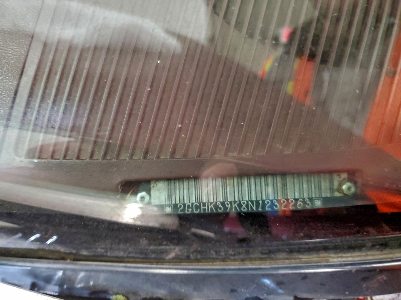 1992 Chevrolet Gmt-400 K3500 VIN: 2GCHK39K8N1232263 Lot: 95193885