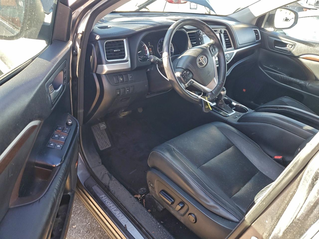 2015 Toyota Highlander Limited VIN: 5TDYKRFH0FS080078 Lot: 93999095