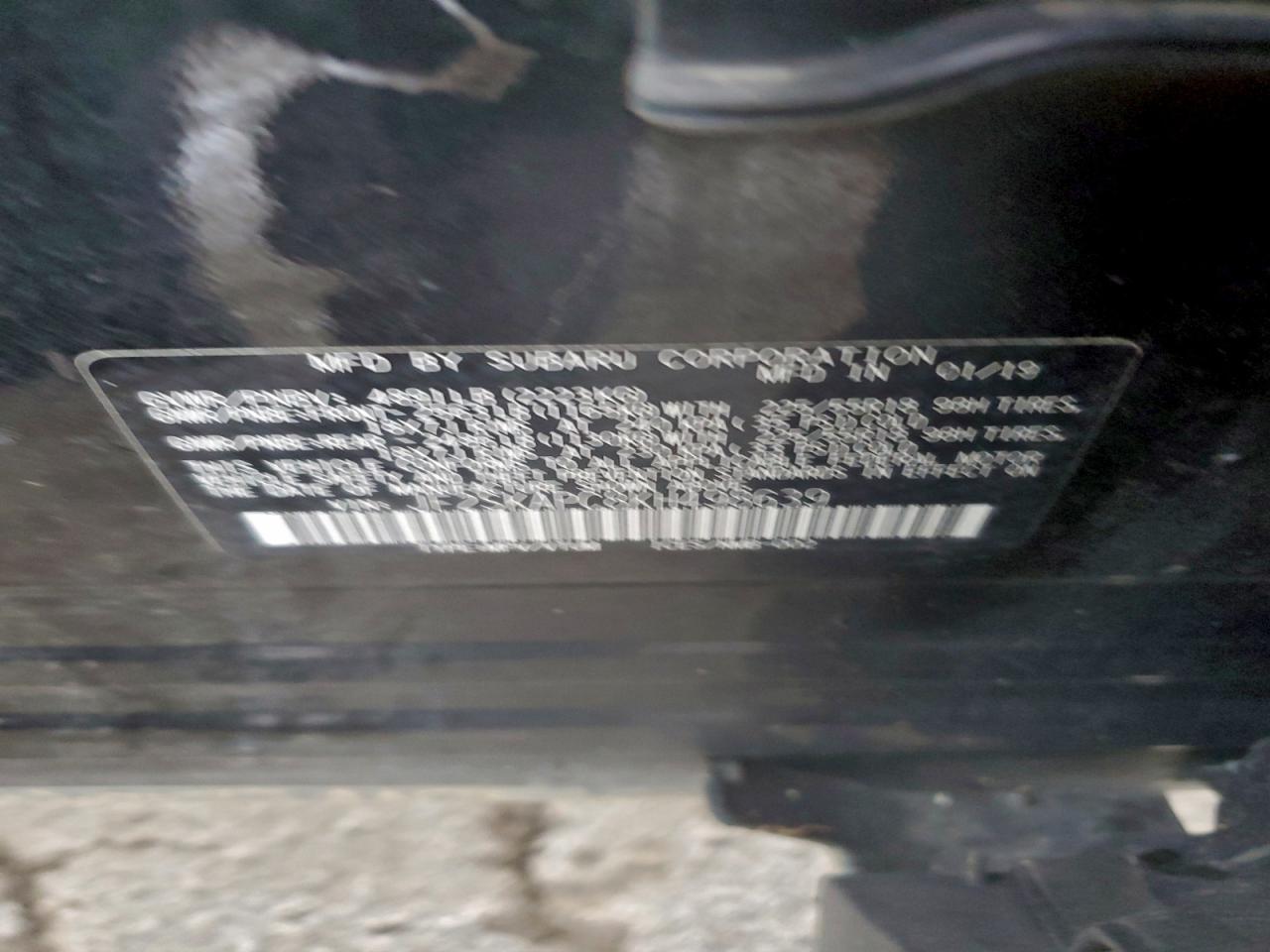 2019 Subaru Forester Sport VIN: JF2SKAPC8KH498639 Lot: 95169935