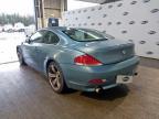 2004 BMW 6 SERIES 645CI 2DR AUTO for sale at Copart EAST KILBRIDE