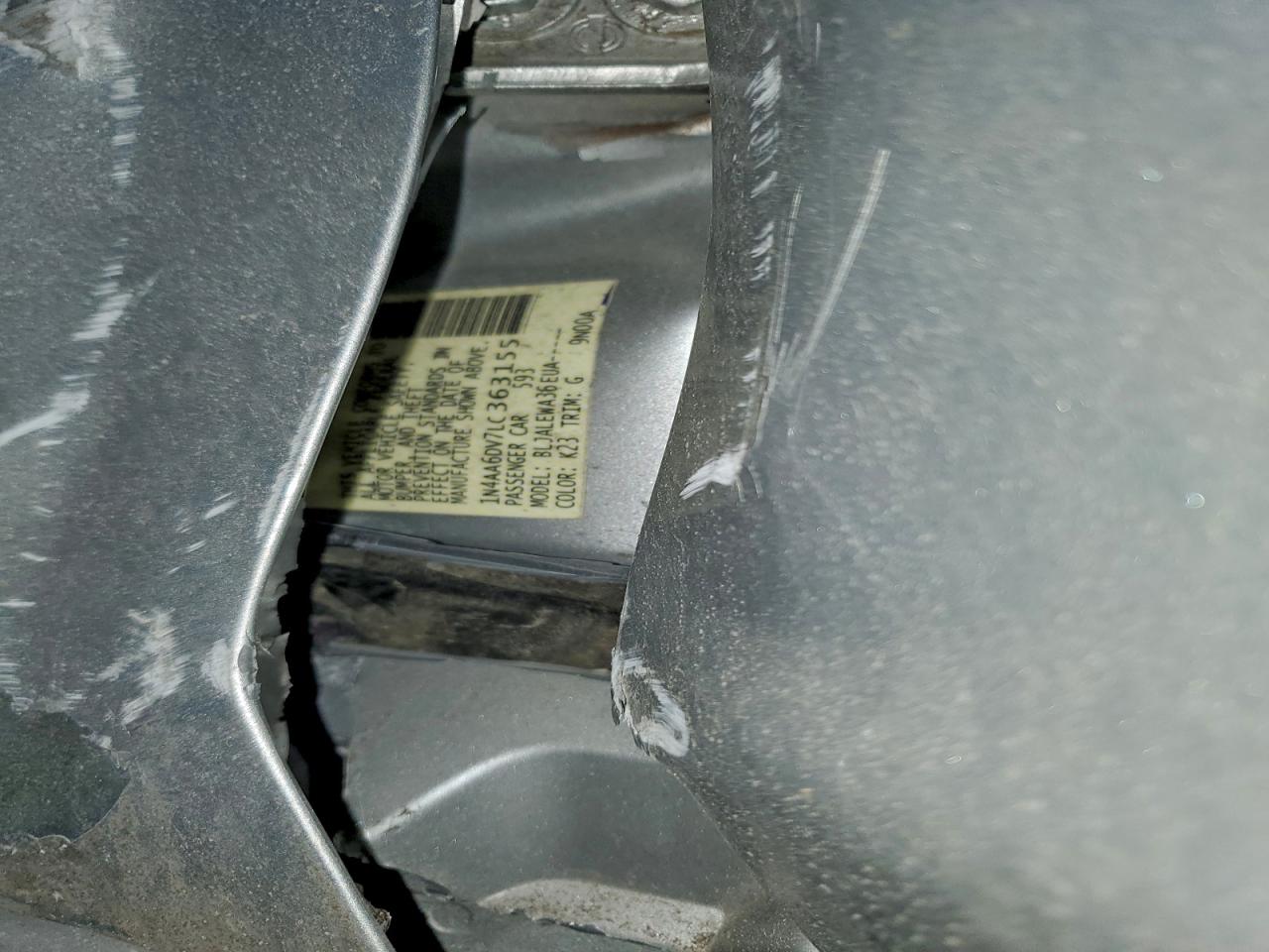 2020 Nissan Maxima Sl VIN: 1N4AA6DV7LC363155 Lot: 96094305